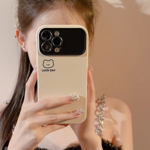 Simple Smiley Wealth Text Silicone Phone Case for Apple Iphone 14 New 16 Models Full Cover New Year Couple 12 Soft Shell Letter Unique Design Autumn Winter 15