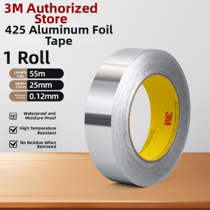 3M | Heat-Resistant Waterproof Aluminum Foil Tape for Kitchen Insulation