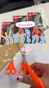 กรรไกร ORCA กรรไกรสแตนเลต ออก้า ขนาด 5นิ้ว 6นิ้ว 7นิ้ว 8นิ้ว