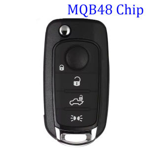 KEYECU 2ADPXFI5AM433TX MQB48 Chip Smart Remote Key Fob 434MHz for Fiat 500X Tipo Egea Toro Cronos 2016 2017 2018 2019 FI5FM433TX
