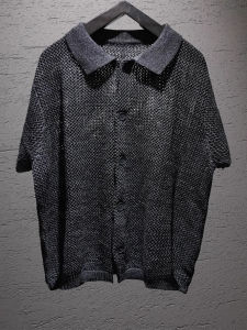 YOULIN | Summer Breathable Luxe Lace Design Short Sleeve Shirt