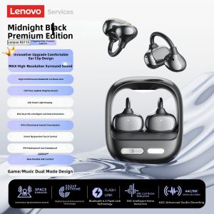 Lenovo | Clip-on Open-ear Bluetooth Headphones