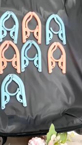 Garment Hanger Anti-cracking Lightweight Portable Travel Cloth Clothes Rack Clothing Hook Pakaian Cangkuk Rak