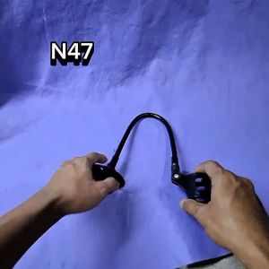 N47 CRIMSON ORIGINAL STAND MIC MEJA 40 CM TEMBOK PEGANGAN BAHAN BESI FULL SPIRAL FLEXSIBLE TEMPEL TR