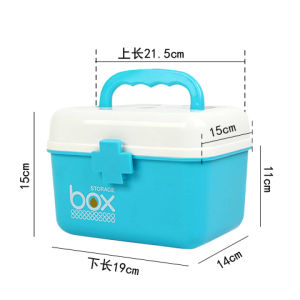 Nordic Simple Double Layer Portable Extra Large Foot Bath Cosmetic Storage Box for Manicure Shop Home Use Organizer Box