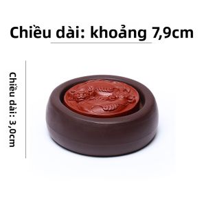 CANGHUTIANXIA | Trang Trí & Phụ Kiện Khay Trà Zisha Teapet Tượng Trâu Phong Thủy Hóa Giải Xui Xẻo