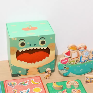 TRÒ CHƠI BẰNG GỖ 2 TRONG 1 XẾP CHỒNG CÂN BẰNG VÀ ĐOÁN VẬT TRONG HỘP