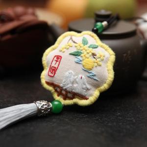 ZHIZHILIANYU | DIY Embroidery Sachet Materials Kit