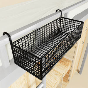 MINGZHIYIFAN | Dormitory Bedside Snack Storage Bedside Storage Basket