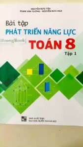 Sách -Bài tập Phát triển năng lực môn Toán lớp 8 Tập 1 (BT)