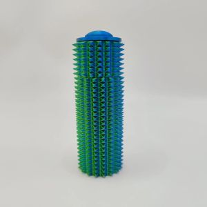 Sensory Roller Fidget ของเล่น Clicker สัมผัส Spikes สําหรับความวิตกกังวลความเครียดบรรเทาปวดกระตุ้นออทิสติก Over กระตุ้นด้วย Lanyard