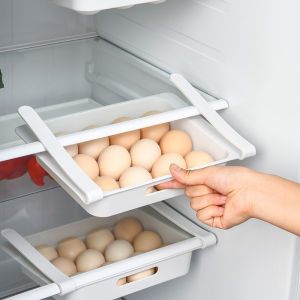 Creative Refrigerator Fresh Keeping Storage Box Drawer Egg Fruit Basket Retractable Food Storage Container Household Organizer