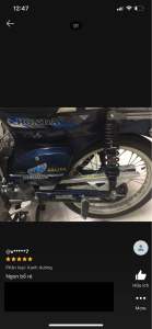 Bộ tem super cub 70 màu xanh hàng nhập Thái Lan thiết kế chất lượng cao dành trang trí riêng cho dòng xe này tem màu sắc rất đẹp và bền giá bán cực tốt bán lẻ như bán sỉ