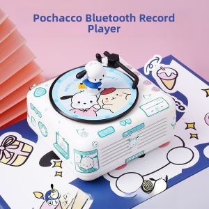 Birthday Gift Wireless Bluetooth Speaker Cute Female Friend Girlfriend Retro Record Player Pachach Durable Sound Box