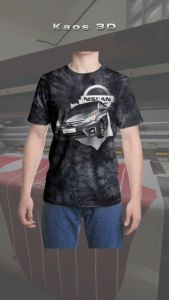 Kaos 3D 3 Dimensi Nissn Grand Livna Premium Bangkok Thailand
