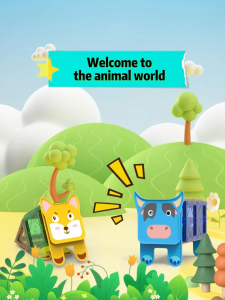 Romboss 88pcs Animal Card Blocks Colorful Window Magnetic Animal World Magnetic Block DIY Magnetic Block Educational Toys For Children Gift