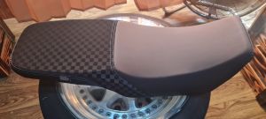 Jok ninja ss / r satu set Tinggal pasang jok siku jok kotak kulit kombinasi catur