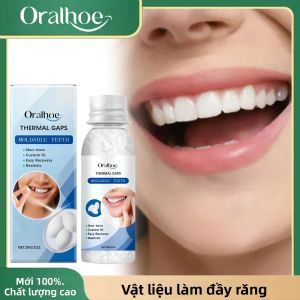 Có Thể Đúc Răng Giả Bộ Nha Khoa Làm Đầy Kẹo Cao Su Lấp Đầy Sửa Chữa Hạt Keo Nhựa Nhiệt Dẻo Để Thiếu Răng Gãy Răng Giả Sản Phẩm Chăm Sóc