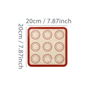 1/2/4pcs Silicone Baking Mats with Brush Spatula Set Non-Stick Reusable Heat-Resistant for Oven Cookies Macaron Pastry