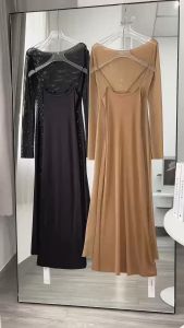 Đầm Nữ Maxi 2 Dây Phối Lưới - Tharo Clothing [DAM00053]