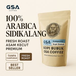 KOPI BUBUK ASLI 1KG | ARABICA | ARABIKA | ROBUSTA | MEDAN ORIGINAL | MURNI HITAM KENTAL HARUM