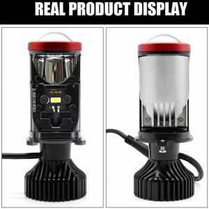 (คูปองส่งฟรี 50 บาท)หลอดไฟ LED รุ่น Y19 Y14 Y13 Y11 Y6 Y8 Y9 Y7 ขั้ว H4 40000 ลูเมน 90Watts คัทออฟ RHD รุ่นใหม่2025 mini Projector สว่างมาก หลอดไฟหน้ารถยนต์ ขั้ว H4 ไฟหน้ารถLED