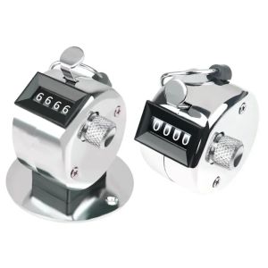 【Original+In Stock】Portable 4 Digit Number Handheld Tally Counter Mini Mechanical Digital Counting Hand Click Golf Clicker
