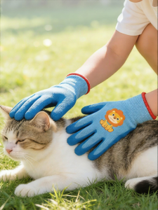 DINGQING | Cute Slip-resistant Scratch-proof Bite-proof Thick Gloves
