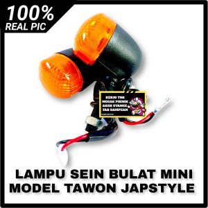 LAMPU SEIN BULAT MINI MODEL TAWON JAPSTYLE RETENG BULAT MINI TAWON CLASSIC UNIVERSAL