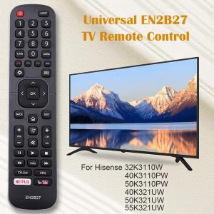 Universal EN2B27 TV รีโมทคอนโทรลสำหรับ Hisense 32K3110W 40K3110PW 50K3110PW
