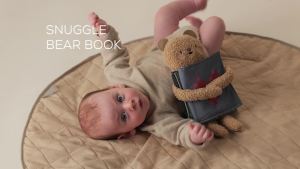 [สินค้าใหม่!] Taf Toys หนังสือผ้า ตุ๊กตาหมีเพื่อนกอด Snuggle Bear Book หนังสือ เสริมพัฒนาการ 0 เดือน ขึ้นไป