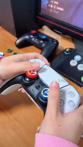 Universal Thumb Grip Caps for Large Size Analog Sticks – Anti-Slip Joystick Cover Fits PS5 / Xbox / Switch Pro/Pro 2 Controller