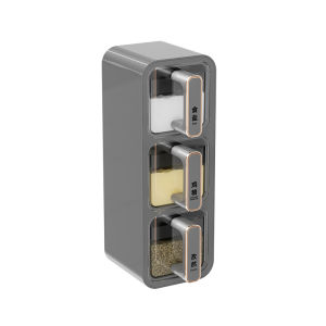 BAOJIAWANG | Wall-mounted Multi-chambered Spice Organizer