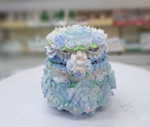 เคสDiy  งานดอกไม้มาลัยวันแม่ วาเลนไทน์ เทศกาลของขวัญวันสำคัญ  ยาดมหงส์ไทย40gสีเขียว