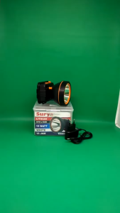 Senter Kepala LED Surya SYH L155R 15W Super Terang + Gratis Bohlam