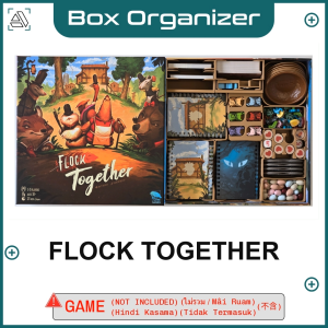 Flock Together Board Game Box Organizer Insert