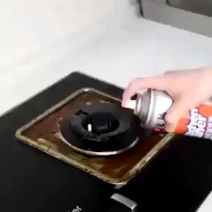 Chai xịt làm sạch bếp Kitchen Clear 500ml tạo bọt tẩy sạch vết dầu mỡ hoen ố lâu ngày - giadunggiare.vn