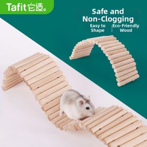 Tafit | Wooden Hamster Toys Small Fences And Climbing Ladders