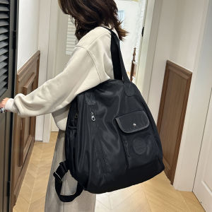 Large Capacity Oxford Cloth Double Shoulder Bag Casual Ladies Travel Bag Fashionable Crossbody Single Shoulder Bag Multi-Functional