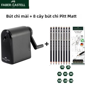 Dụng Cụ Gọt Bút Chì Faber Castell Artists Long Point Có Thể Điều Chỉnh Dùng Cho Vẽ Tranh Vẽ Than Phác Thảo.