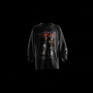 Kaos motor klasik NORTON/ kaos motor vintage / kaos motor tua / kaos pria distro / kaos motor tangan panjang (gambar depan)