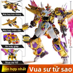 Đồ Chơi Máy Móc Chiến Binh Sư Tử Biến Hình cho Bé Trai