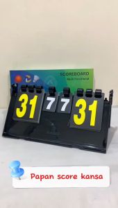 COACH BOARD / PAPAN SCORE KANSA / PAPAN SKOR PERTANDINGAN OLAHRAGA KANSA ANTI-SLIP