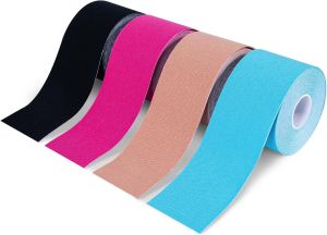 Waterproof Breathable Kinesiology Tape Kneepad Muscle Pain Relief Knee Taping for Gym Fitness Running Tennis Swimming Football