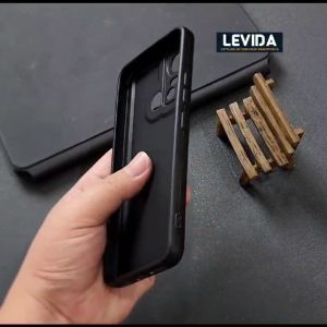 Luxury Case Leather Pro Kamera Black Itel Vision 5