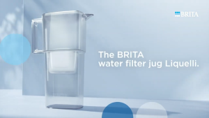 BRITA LIQUELLI 2.2L WATER FILTER JUG with 1.15L filtered water