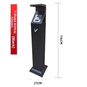 MOLORE | Outdoor Commercial Ashtray Extinquishing and Collecting Smoke Bin