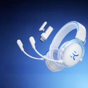 kinyo | Wireless Gaming Headset Head-Mounted 2.4G Quad-Mode Bluetooth 7.1