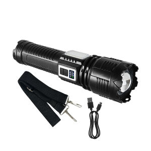 Đèn Pin Năng Lượng Mặt Trời LED 1000W 39000000LM Đèn Pin Chiến Thuật Siêu Mạnh Có Thể Sạc Lại Công Suất Cao Để Cắm Trại Ngoài Trời Đèn Lồng Chống Nước