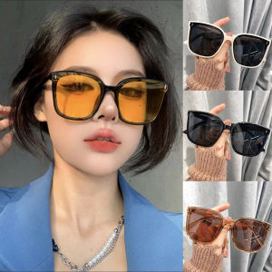 Woman Vintage Fashion Square Big Frame Sunglasses UV400 Sun Glasses UV Protection Trendy Classic Style Sun Glasses